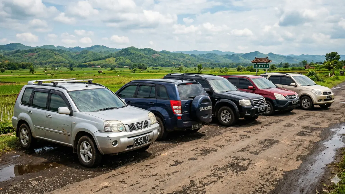 Cari mobil SUV bekas murah di bawah 100 juta? Cek 5 rekomendasi mobil tangguh, nyaman, dan siap hajar jalan rusak untuk keluarga Anda di sini!