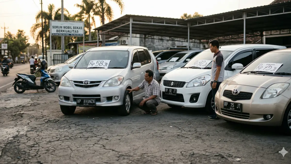 Cari mobil bekas di bawah 100 juta yang bandel? Simak rekomendasi mobil minim penyakit mulai dari Avanza, Ertiga, hingga Yaris Bapau di sini!