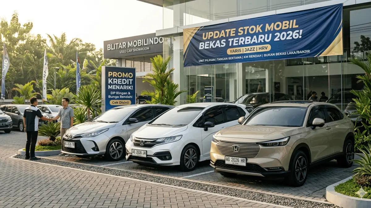 Cari mobil bekas Yaris, Jazz, atau HRV terbaru 2026? Cek harga Honda Jazz RS dan Yaris TRD mulus, pajak murah, dan bisa nego sampai jadi di sini!