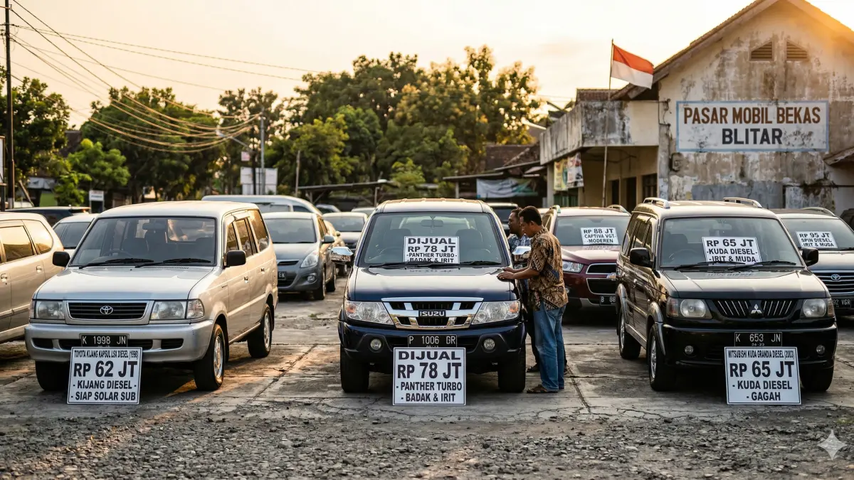 Cari mobil diesel bekas murah? Cek 5 rekomendasi mobil diesel di bawah Rp 100 juta seperti Panther & Kijang yang tangguh dan irit BBM di sini!