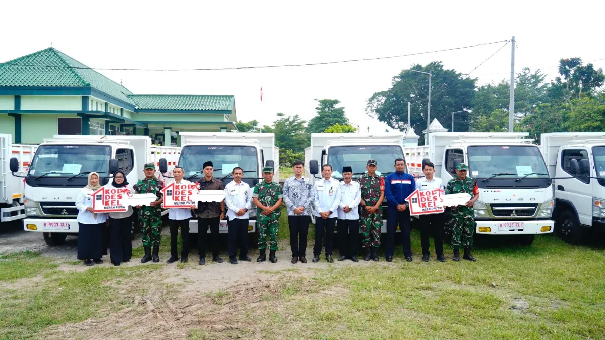 Kota Blitar Terima 15 Truk KKMP - Bantuan Datang Secara Bertahap