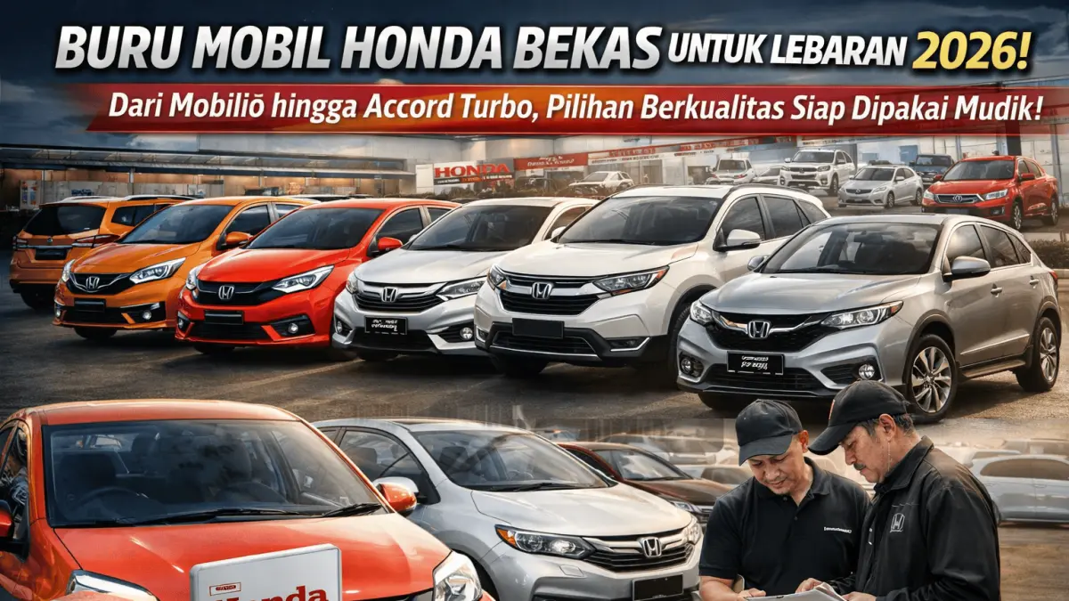 Mobil bekas berkualitas jelang Lebaran diserbu pembeli, harga mulai Rp120 jutaan dengan banyak promo menarik!