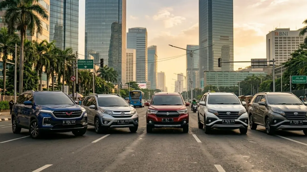 10 mobil paling irit BBM di Indonesia, dari Honda Brio hingga Ertiga, konsumsi tembus 30 km/liter. Cek daftar lengkapnya di sini!
