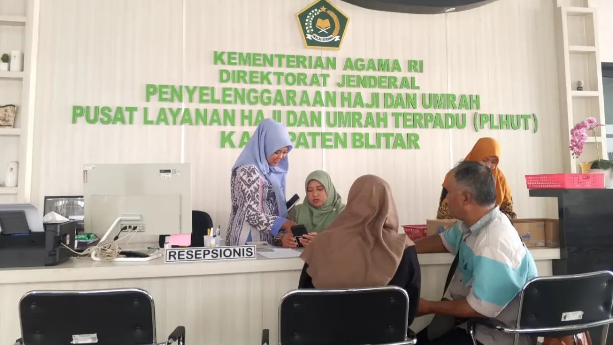 ‎BERSIAP: Seluruh CJH asal Kabupaten Blitar siap berangkat ke Tanah Suci pada Mei mendatang.