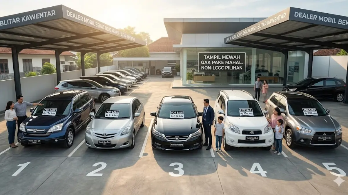 Cari mobil bekas non-LCGC budget 100 jutaan? Ini 5 rekomendasi mobil mewah, gagah, dan berfitur lengkap yang lebih oke dibanding mobil LCGC!