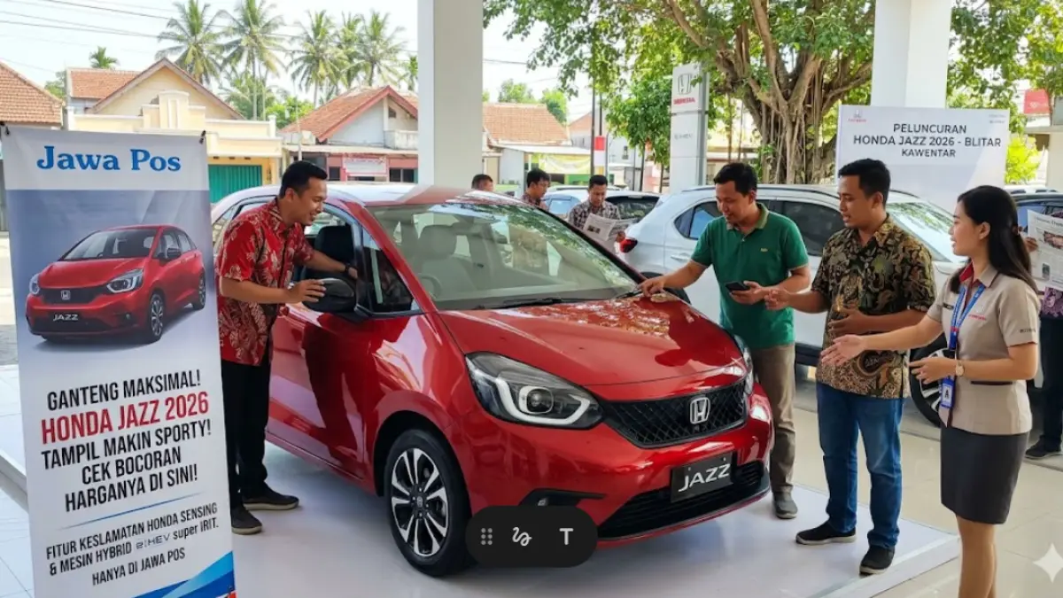 Cek bocoran harga dan fitur Honda Jazz 2026 terbaru! Kini lebih sporty, dilengkapi Honda Sensing, dan mesin hybrid e:HEV yang super irit.