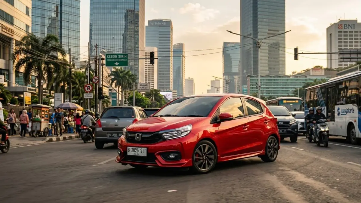 Honda Brio 2026 hadir dengan desain baru, irit BBM, fitur canggih, dan harga mulai 200 jutaan!