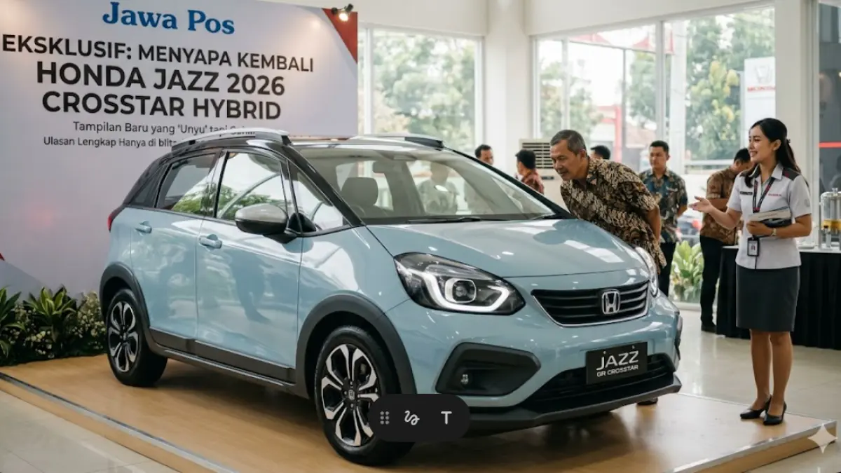 Intip spesifikasi Honda Jazz 2026 Crosstar Hybrid! Desain unyu, fitur Ultra Seat, dan mesin e:HEV yang irit. Akankah rilis di Indonesia?
