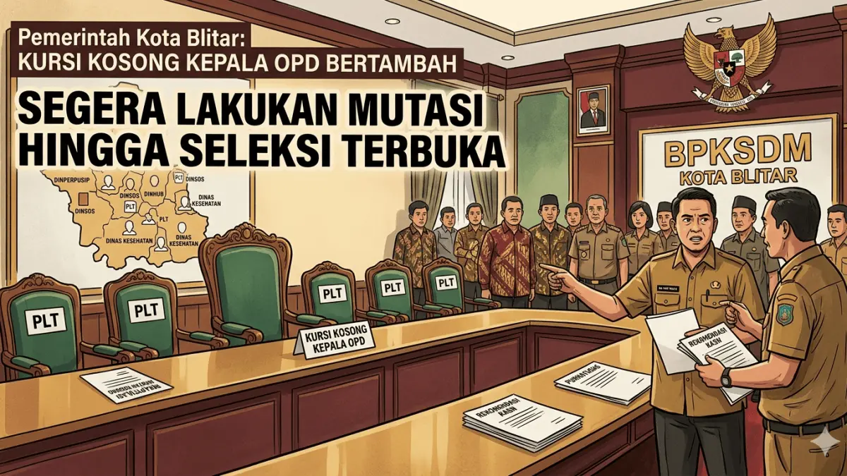 Kursi Kosong Kepala OPD Bertambah -Segera Lakukan Mutasi hingga Seleksi