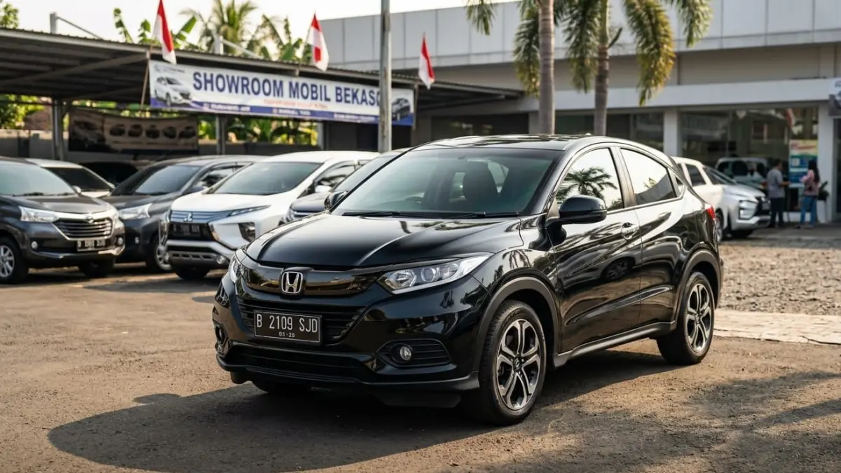Mobil bekas Honda HR-V 2019 dijual Rp215 juta, kondisi mulus, kilometer rendah, jadi incaran pemburu mobil bekas 2026.
