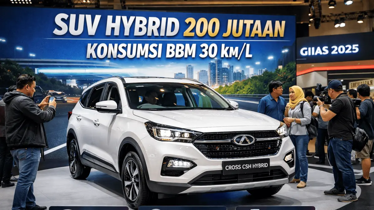 SUV hybrid 200 jutaan hadir dengan konsumsi BBM 30 km/l dan fitur canggih, siap jadi ancaman baru di pasar otomotif Indonesia.