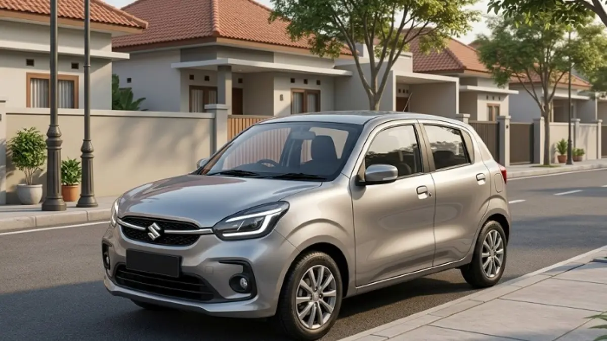 Suzuki Karimun 2026 hadir dengan desain modern, irit 20 km/l, dan harga mulai Rp230 jutaan. Simak spesifikasi lengkapnya di sini! Ilustrasi Gemini AI