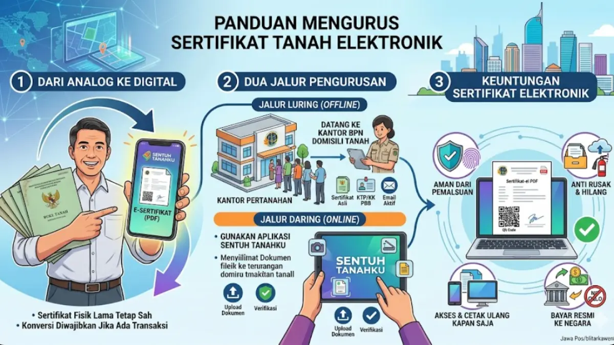 Awas girik segera tak diakui! Simak syarat, biaya resmi, dan cara mengurus sertifikat tanah elektronik terbaru agar aset Anda aman.