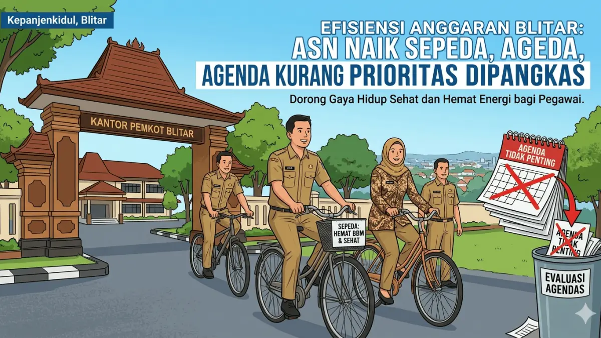 Efisiensi, Anjurkan ASN ke Transportasi Non-BBM - Juga Kurangi Agenda Tak Penting