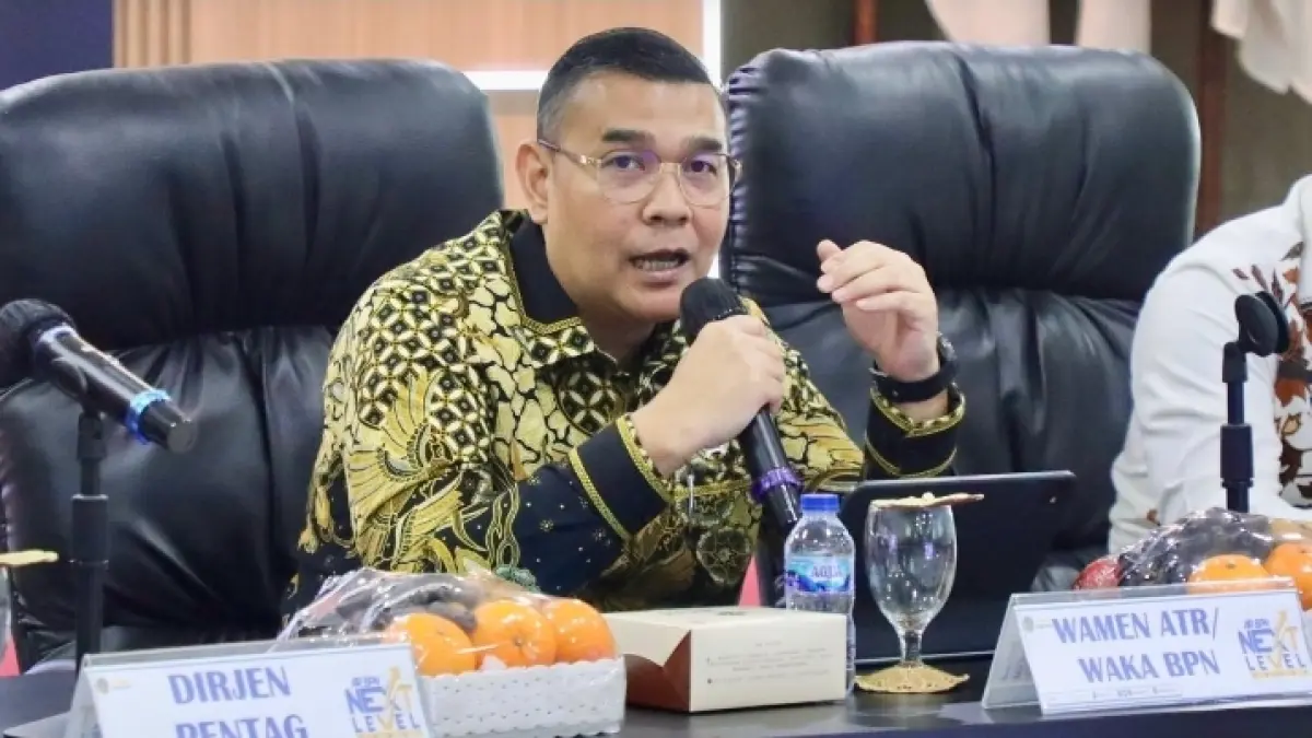Wamen Ossy Dermawan dorong Layanan Pertanahan Kanwil BPN Sumatera Utara makin profesional. Cek prestasi WBK dan inovasi layanan publik terbaru di sini!