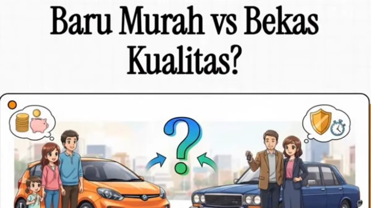 Bingung pilih mobil pertama? Cek perbandingan LCGC baru vs mobil bekas murah 2026. Mana yang lebih untung buat dompet keluarga? Simak ulasannya!