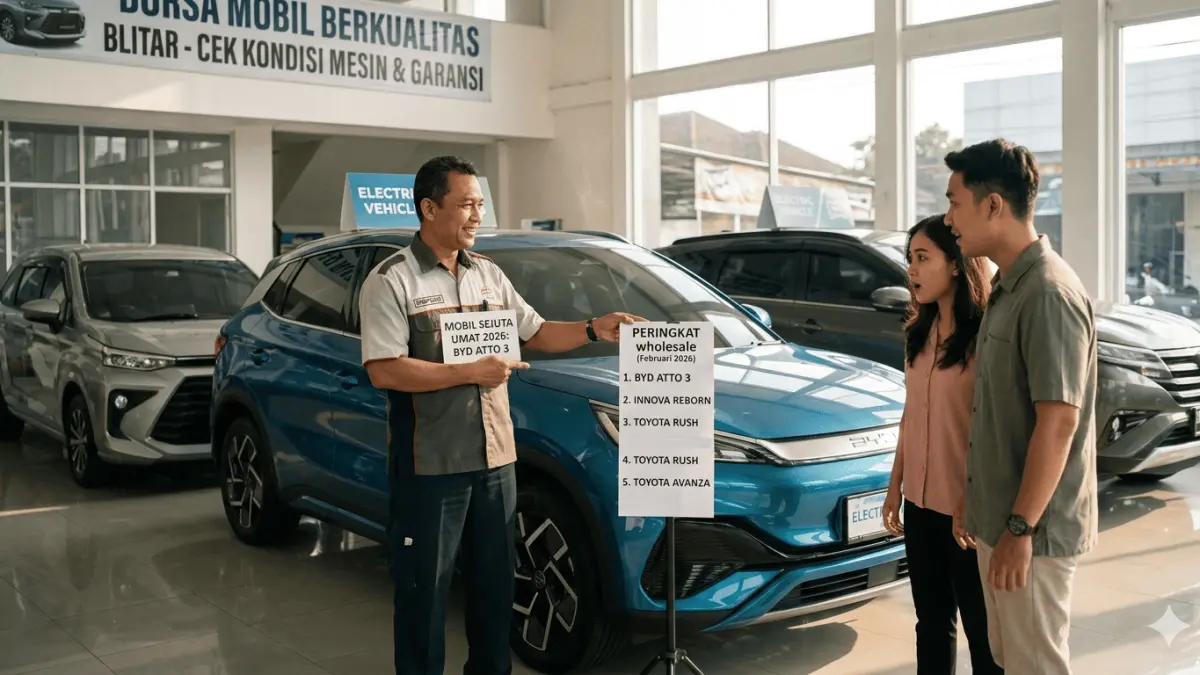 BYD Atto 3 resmi jadi mobil paling laku 2026! Cek daftar 20 mobil terlaris, Toyota Avanza merosot sementara Toyota Rush & Reborn makin sakti.