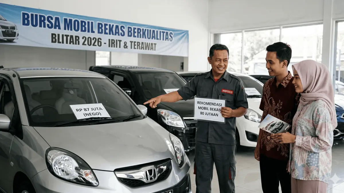 Cek daftar rekomendasi mobil bekas 80 jutaan terbaik 2026. Dari Brio Satya hingga Mirage, temukan mobil irit dan mewah tanpa harus beli baru!