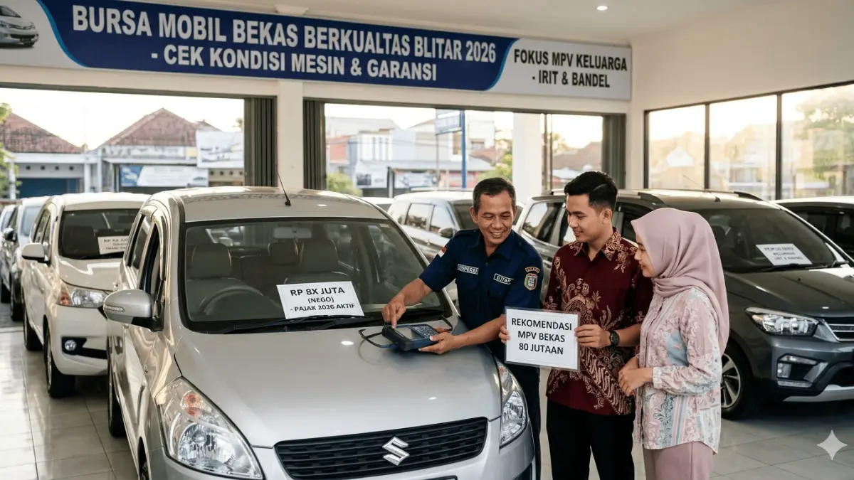 Cek rekomendasi MPV bekas 80 jutaan terbaik 2026. Dari Avanza yang tangguh hingga Ertiga yang irit, temukan pilihan paling cerdas untuk keluarga!