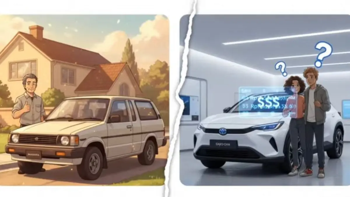 Harga mobil Toyota 2026 dianggap overpriced? Simak analisis mendalam soal fitur minim, strategi bisnis, hingga alasan mengapa Toyota tetap laku keras!