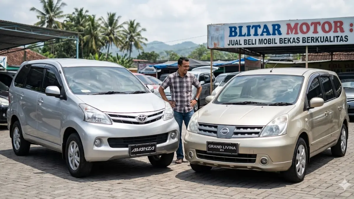 Pilih mana? Duel Toyota Avanza vs Nissan Grand Livina harga 70 jutaan. Cek komparasi fitur, mesin, dan kenyamanan MPV bekas terbaik di sini!