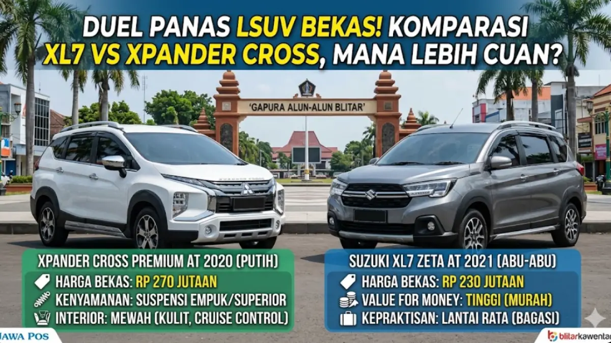 Pilih Veloz, Xpander, Ertiga Hybrid, atau BR-V? Cek hasil komparasi fitur, performa tanjakan, hingga tes suspensi ambles di sini. Klik sekarang!
