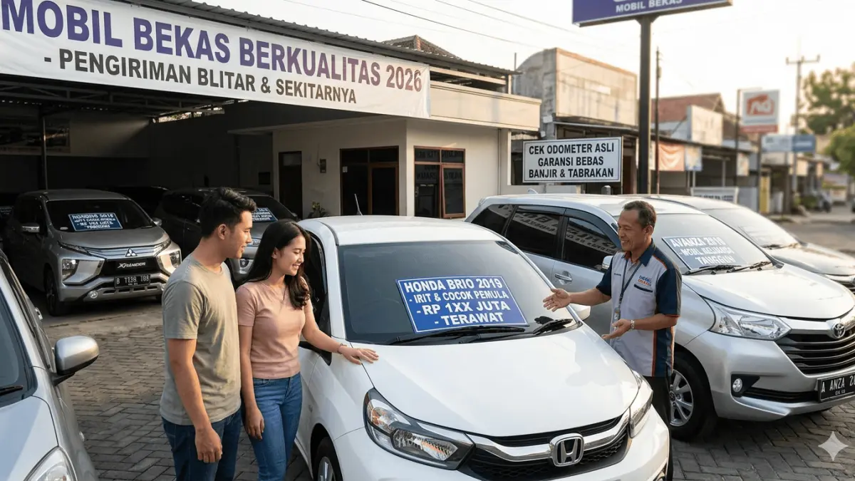 Rekomendasi mobil bekas 2026 terbaik, dari Avanza hingga Brio, cocok pemula, irit, dan wajib tahu tips hindari odometer palsu.
