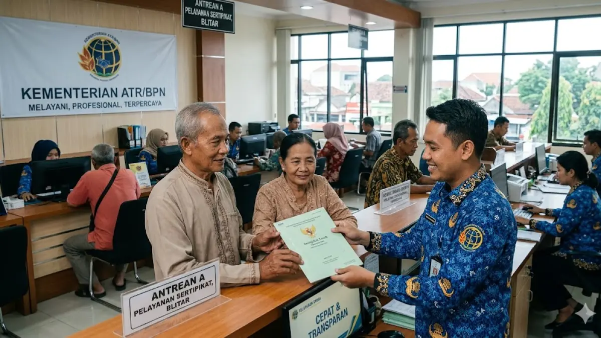 Kementerian ATR/BPN rombak anggaran 2027 demi efisiensi. Pastikan layanan tanah tetap prima bagi warga Blitar di tengah gejolak ekonomi dunia.