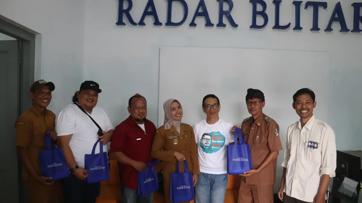 PKDI Kabupaten Jalin Silaturahmi Radar Blitar - Kolaborasi Bangun Desa Berbasis Digital