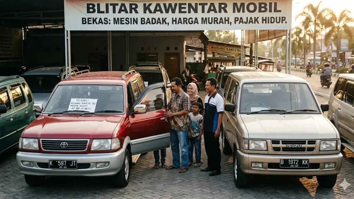 Cari mobil bekas 50 jutaan 2026? Ini 5 rekomendasi mobil mesin badak, irit bensin, dan perawatan mudah untuk keluarga. Cek daftarnya sekarang!
