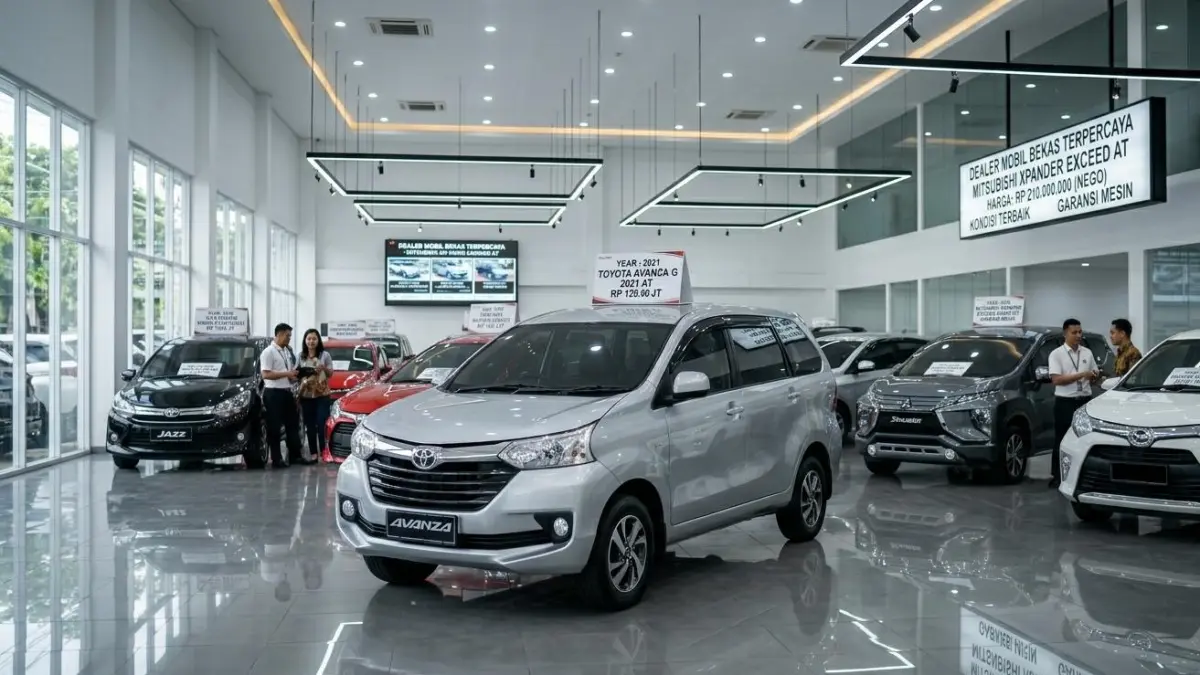 Harga mobil bekas super murah mulai Rp100 jutaan! Banyak pilihan SUV & MPV, promo masih berlangsung, cek sebelum kehabisan!