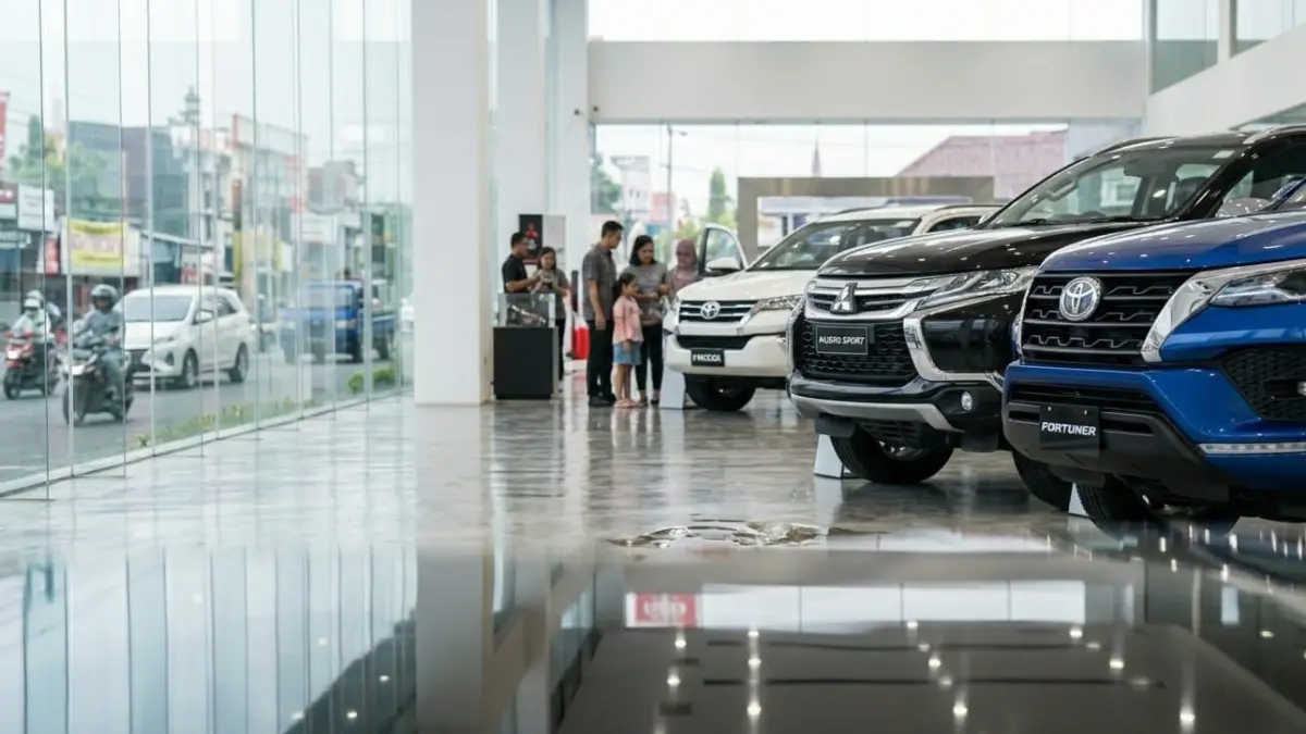 KT88 Cars Bintaro punya 185 mobil bekas, dari Pajero hingga BMW, lengkap garansi & harga bisa nego! Cek selengkapnya.