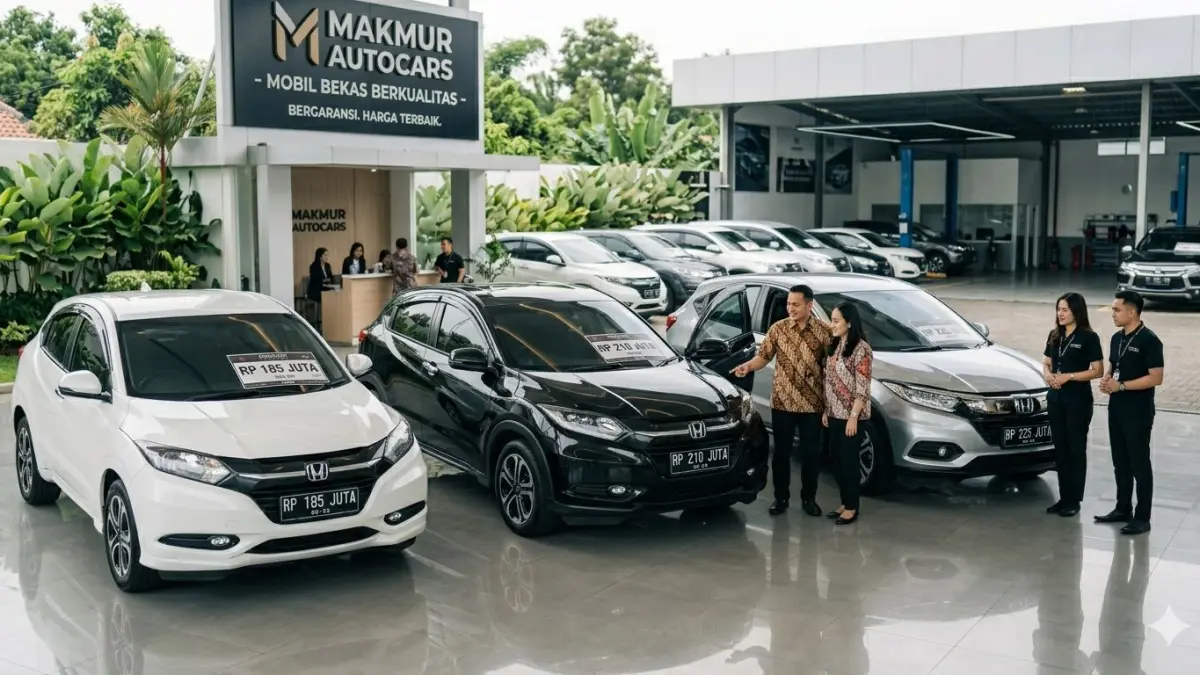 Mobil bekas Honda HR-V murah mulai Rp180 jutaan! Pilihan terbaik, tahun muda, kilometer rendah, dan kondisi terawat.