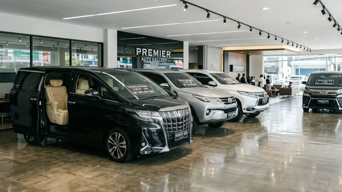 Mobil premium Rp200 jutaan! Alphard, Pajero, Fortuner murah & berkualitas, pilihan mobil bekas terbaik kini tersedia.