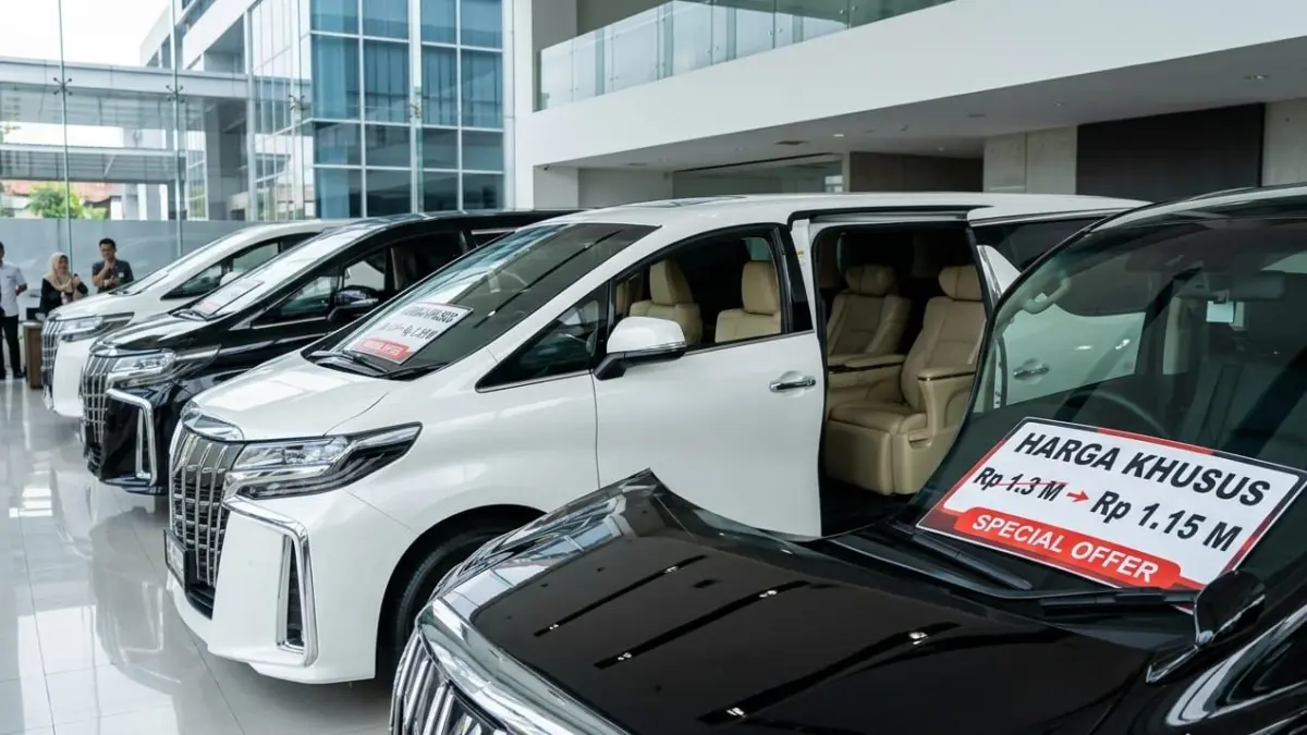 Toyota Alphard bekas turun harga drastis 2025! Kini mulai Rp845 juta, cek fakta, kondisi, dan skema pembeliannya.