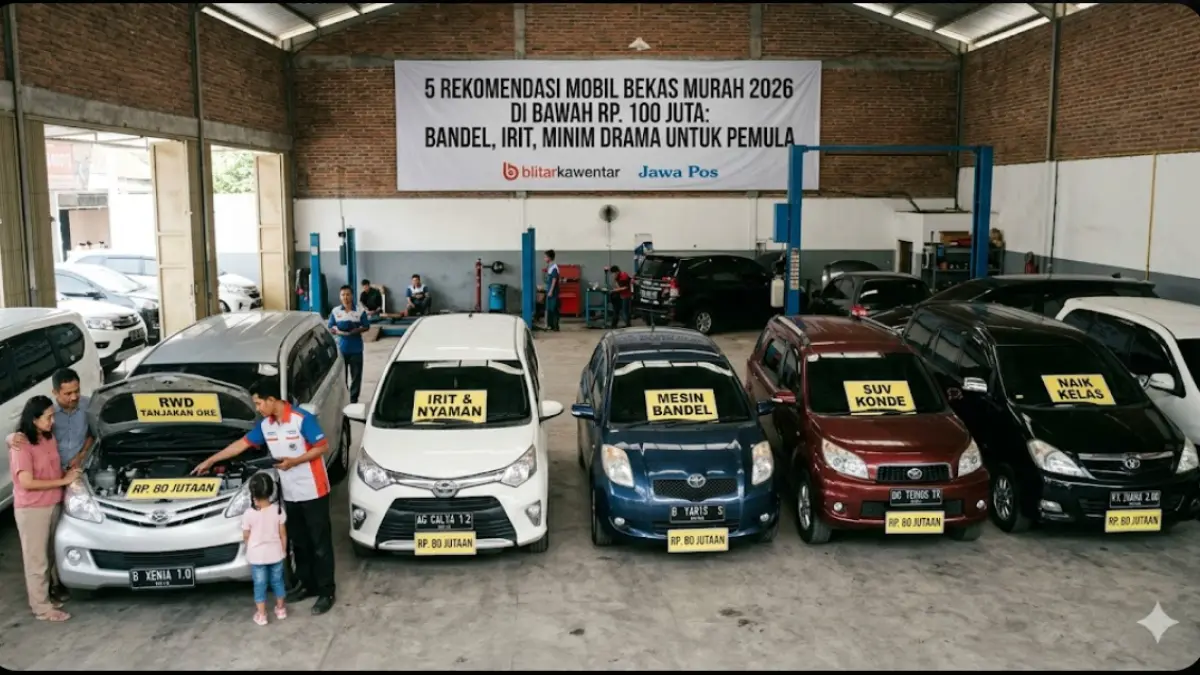 Cari mobil 80 jutaan? Cek rekomendasi mobil bekas murah 2026 dari Xenia, Calya, hingga Innova yang bandel, irit, dan siap pakai tanpa drama!