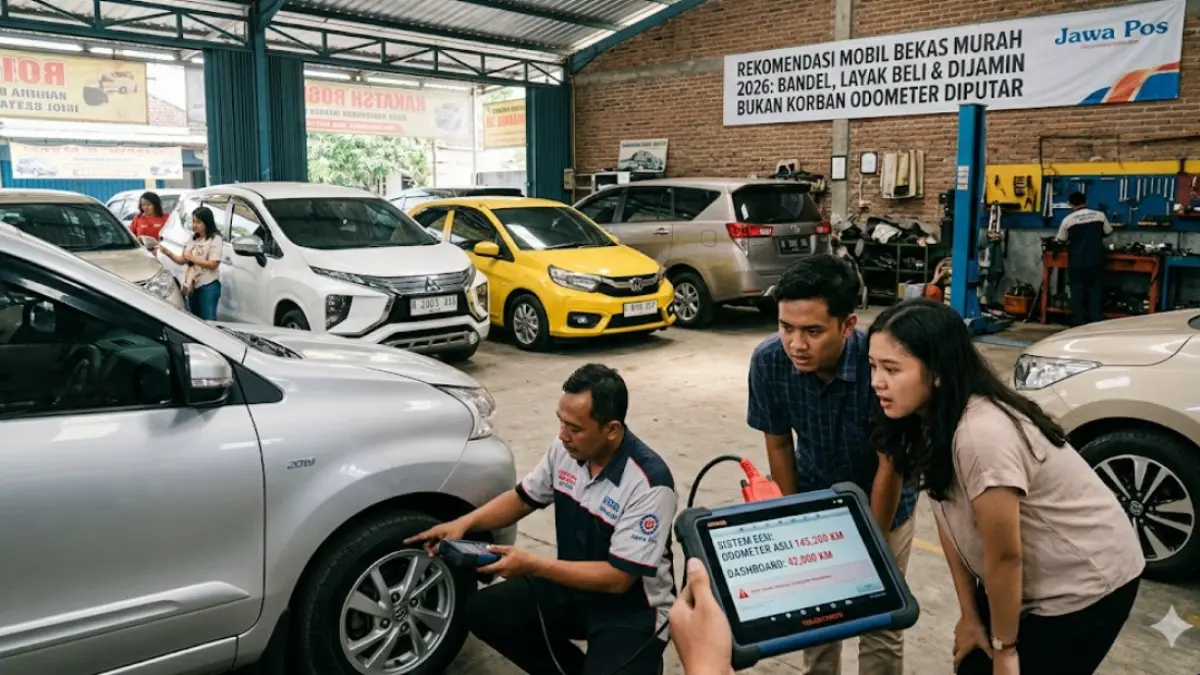 Cari mobil bekas murah 2026? Cek rekomendasi mobil bekas murah 2026 dari Avanza hingga Brio. Awas tipuan odometer, simak tips lengkapnya di sini!