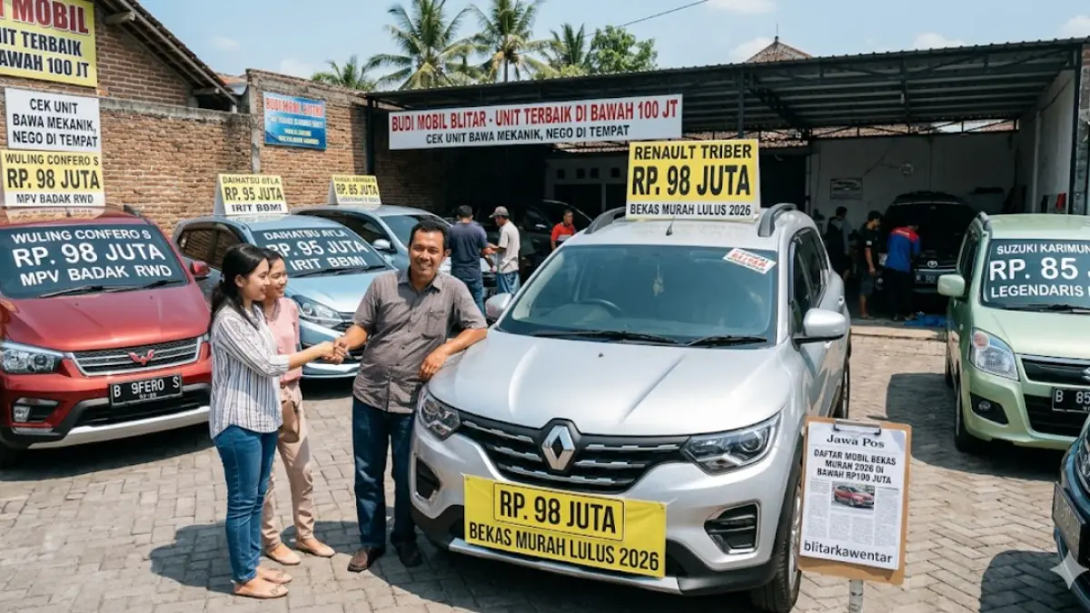 Harga mobil baru selangit? Cek daftar rekomendasi mobil bekas murah 2026 di bawah Rp100 juta. Dari mobil Eropa hingga MPV RWD, semua ada di sini!