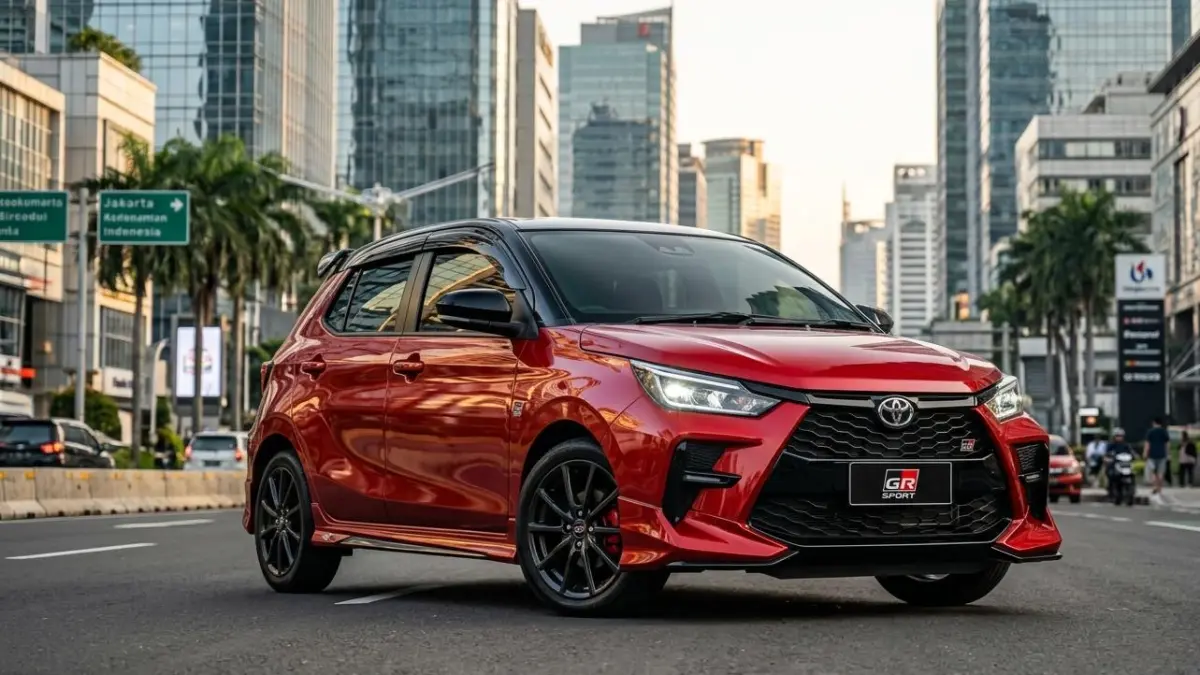 Harga Toyota Agia GR Sport tembus Rp265 juta. Fitur dinilai minim, apakah masih worth it dibanding kompetitor?