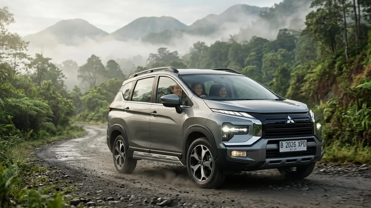 Mitsubishi Xpander Cross 2026 jadi mobil keluarga ideal dengan fitur lengkap, harga menarik, dan ground clearance tinggi!
