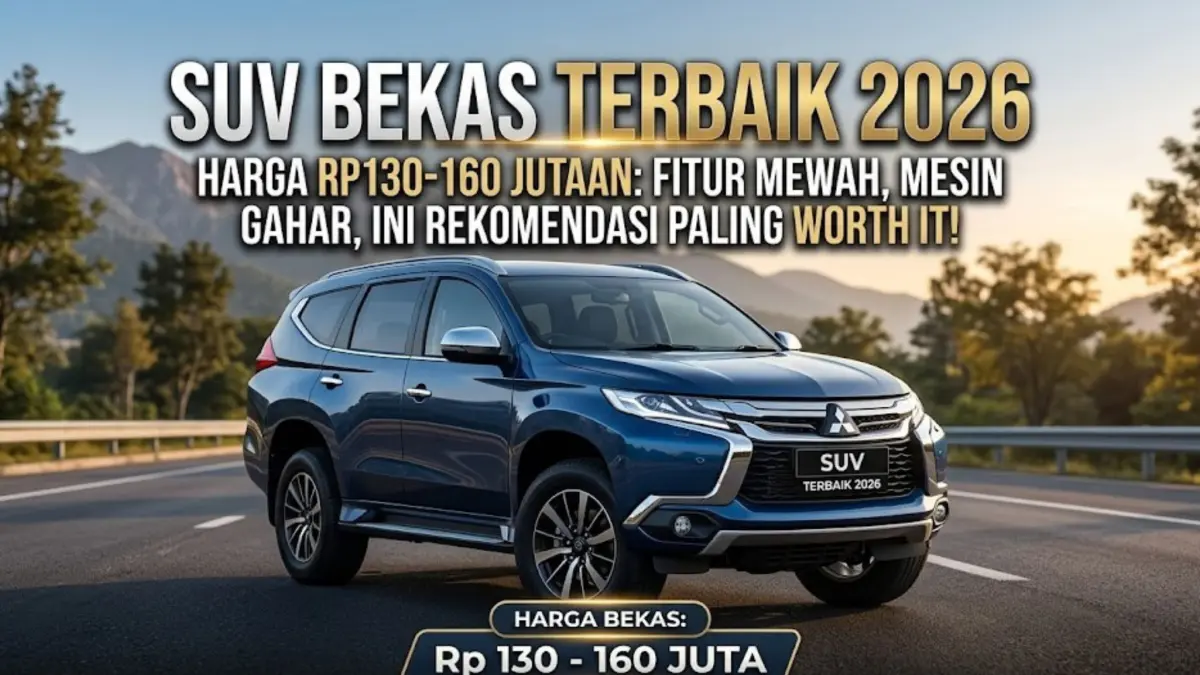 Mobil bekas terbaik 2026 harga Rp100 jutaan, dari Avanza hingga Panther. Pilihan irit, nyaman, dan worth it untuk keluarga.