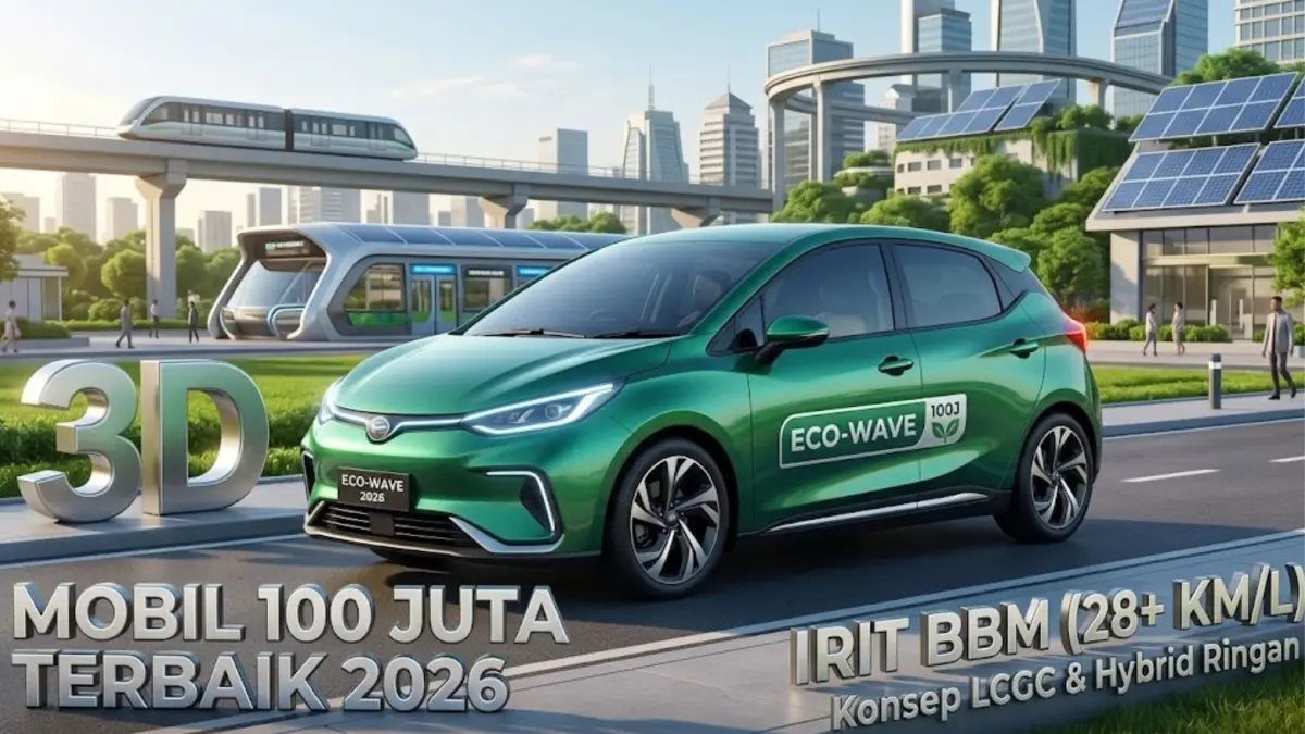 Mobil 100 juta terbaik 2026 irit BBM untuk anak muda, dari Brio, Agya, Ayla hingga Jazz bekas yang stylish dan hemat.