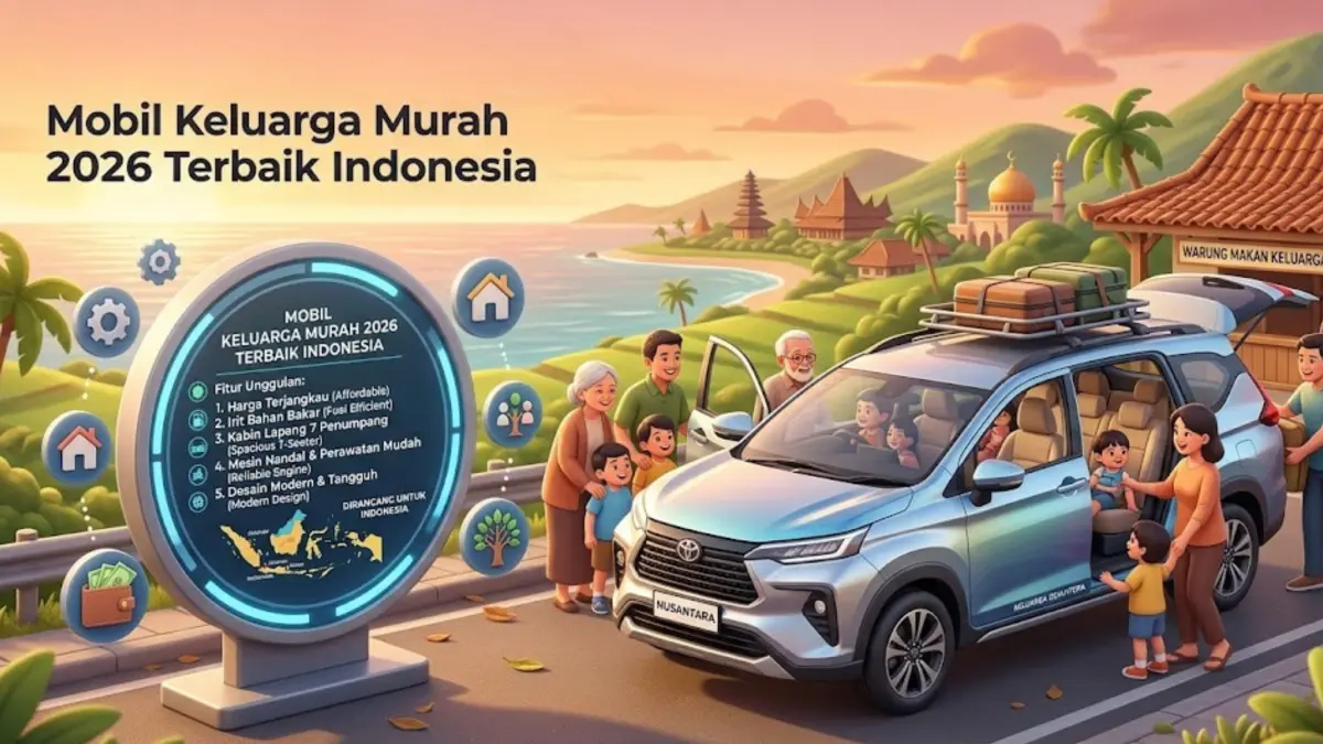 Mobil terlaris Januari 2026 Indonesia dipimpin Honda Brio, tapi mobil listrik mulai geser Avanza. Simak daftar lengkapnya!