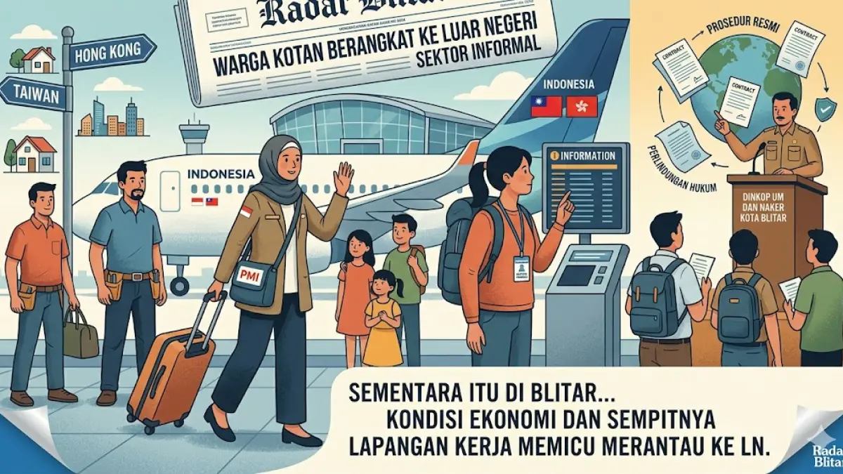 Puluhan Warga Kota Berangkat ke LN - Selama 3 Bulan Terakhir, Bekerja di Sektor Informal