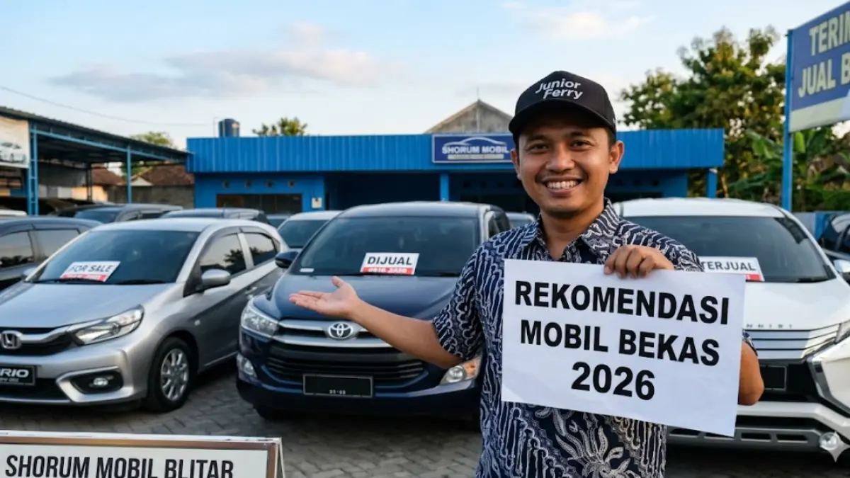 Cari Rekomendasi Mobil Bekas 2026? Ini daftar 7 mobil terbaik dengan harga stabil, mesin bandel, dan irit bensin. Cek tips cek mesin agar tidak tertipu!