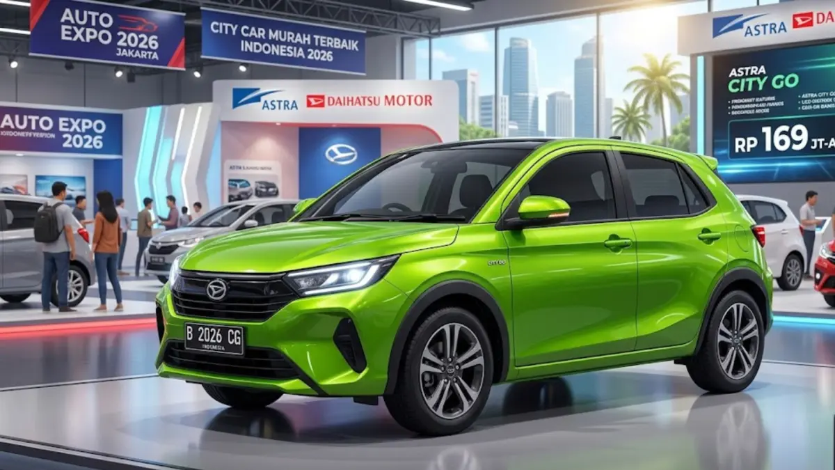 City car murah terbaik Indonesia harga Rp50 jutaan! Ada Jazz, Yaris, Swift hingga March. Pilihan irit dan siap pakai.