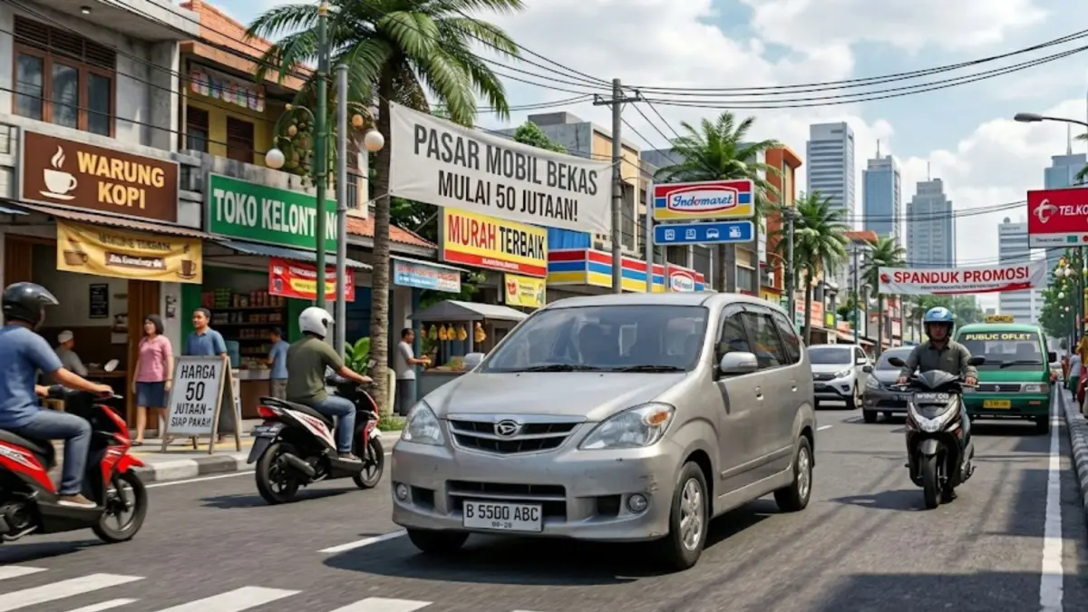 Mobil bekas harga 50 jutaan di Depok lagi diburu! Mulai 20 jutaan sudah dapat mobil irit dan nyaman untuk harian.