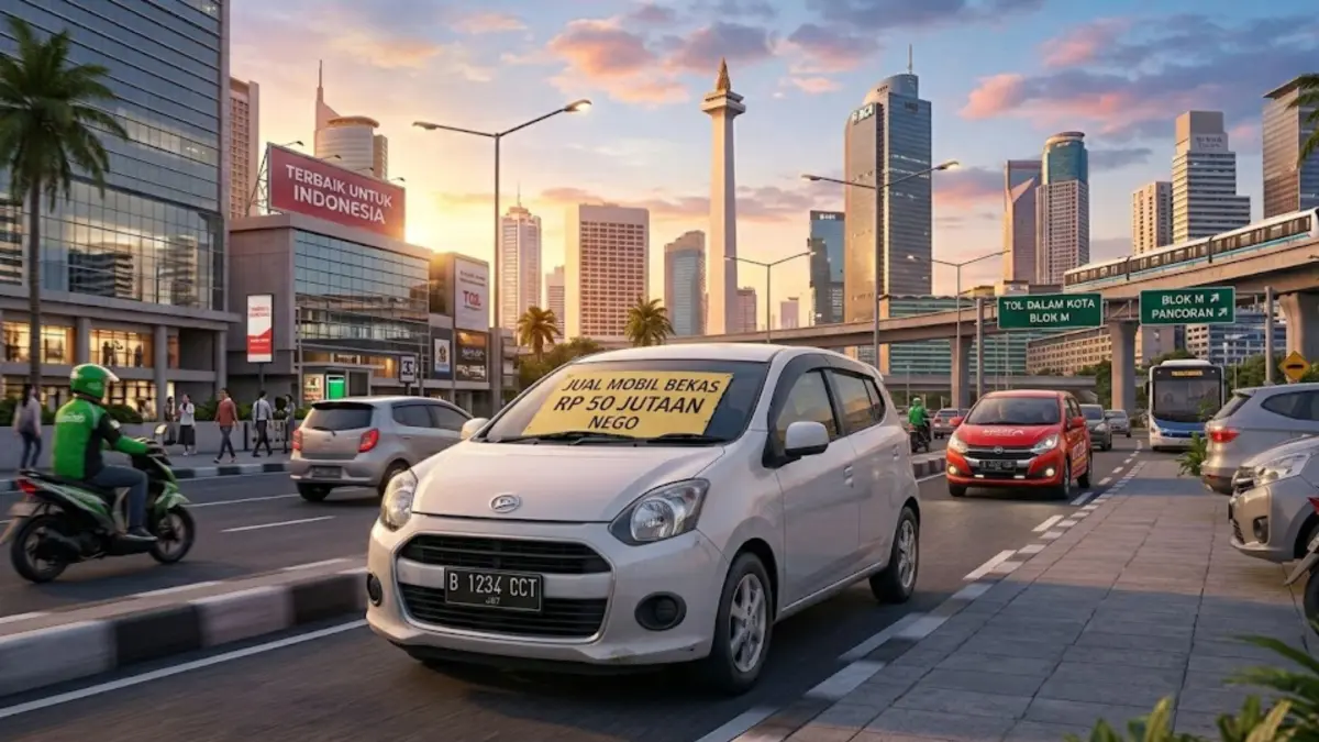 Mobil bekas harga 50 jutaan makin banyak pilihan, dari sedan hingga MPV lega rasa Innova. Cek rekomendasi terbaik di sini!