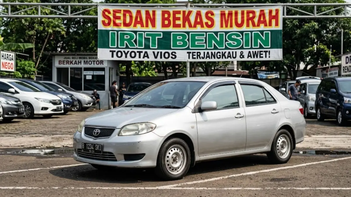 Sedan bekas murah irit bensin mulai Rp40 jutaan, bandel dan nyaman dipakai harian. Ini rekomendasi terbaik 2026!