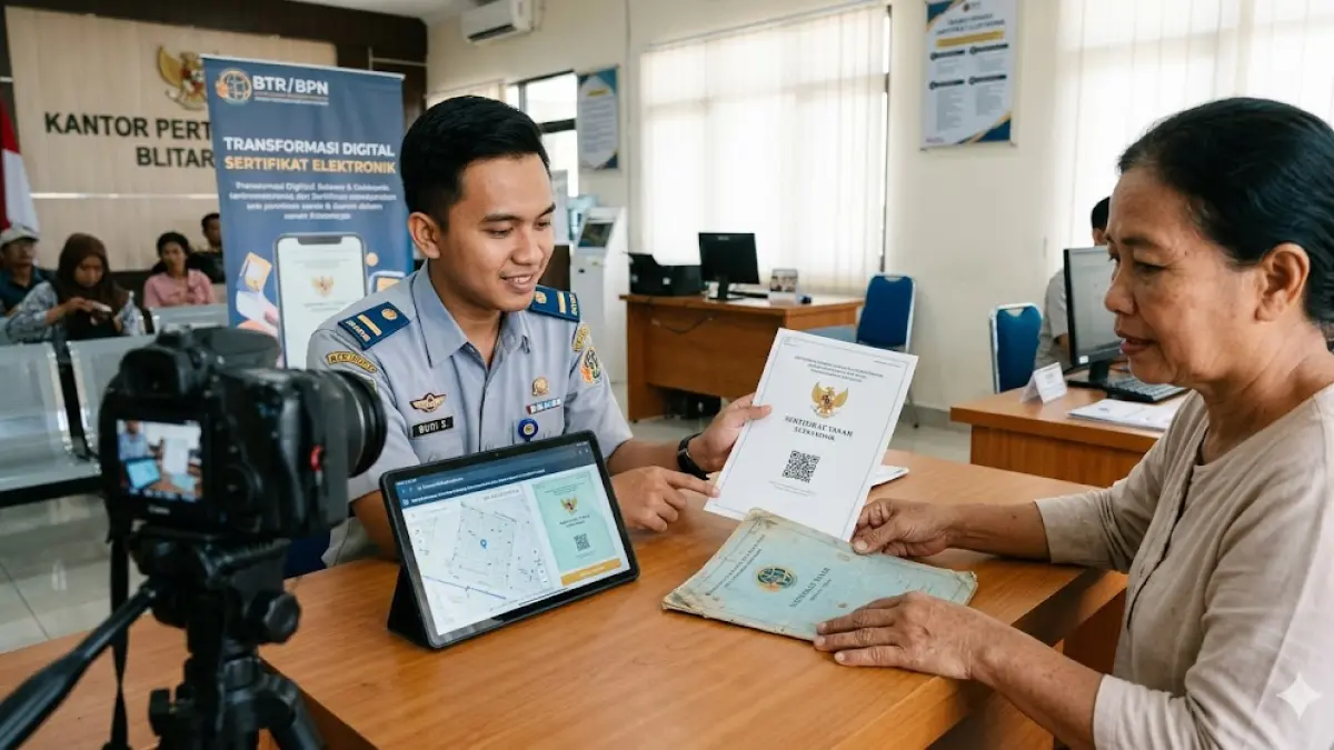 Segera ubah sertifikat tanah lama Anda! Inilah cara urus sertifikat tanah elektronik untuk hindari risiko sengketa dan penyerobotan lahan.